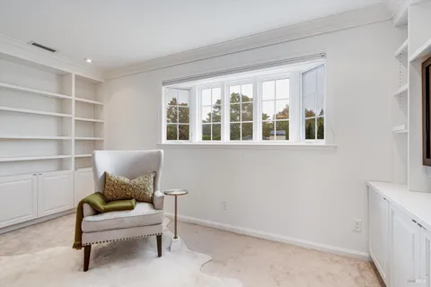 a view of closet area