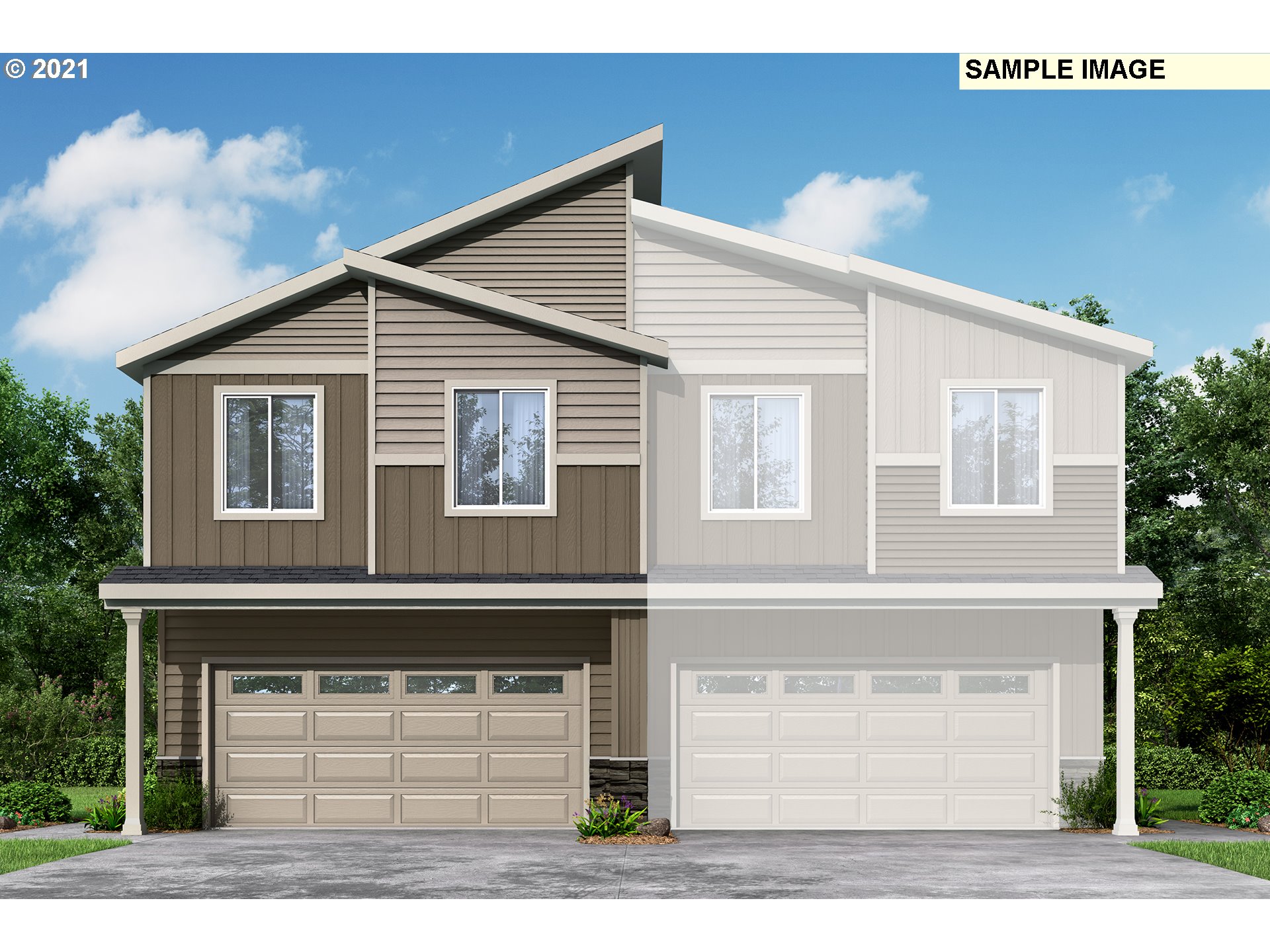4248 South Waters Edge Way Ridgefield, WA 98642 - Photo 1 of 24 a view of a house with a parking area