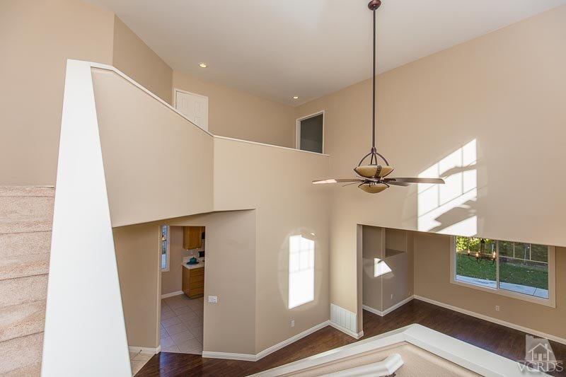 524 Shadow Lane Simi Valley, CA 93065 - Photo 10 of 40 a view of a hallway with entryway and chandelier