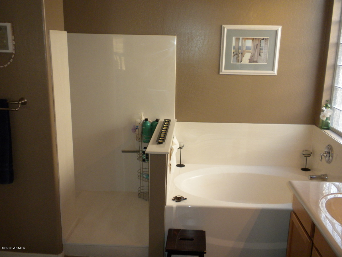 2033 West Maldonado Road Phoenix, AZ 85041 - Photo 13 of 31 Master Bath Walk-in Shower