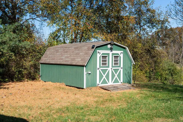 a view of front door