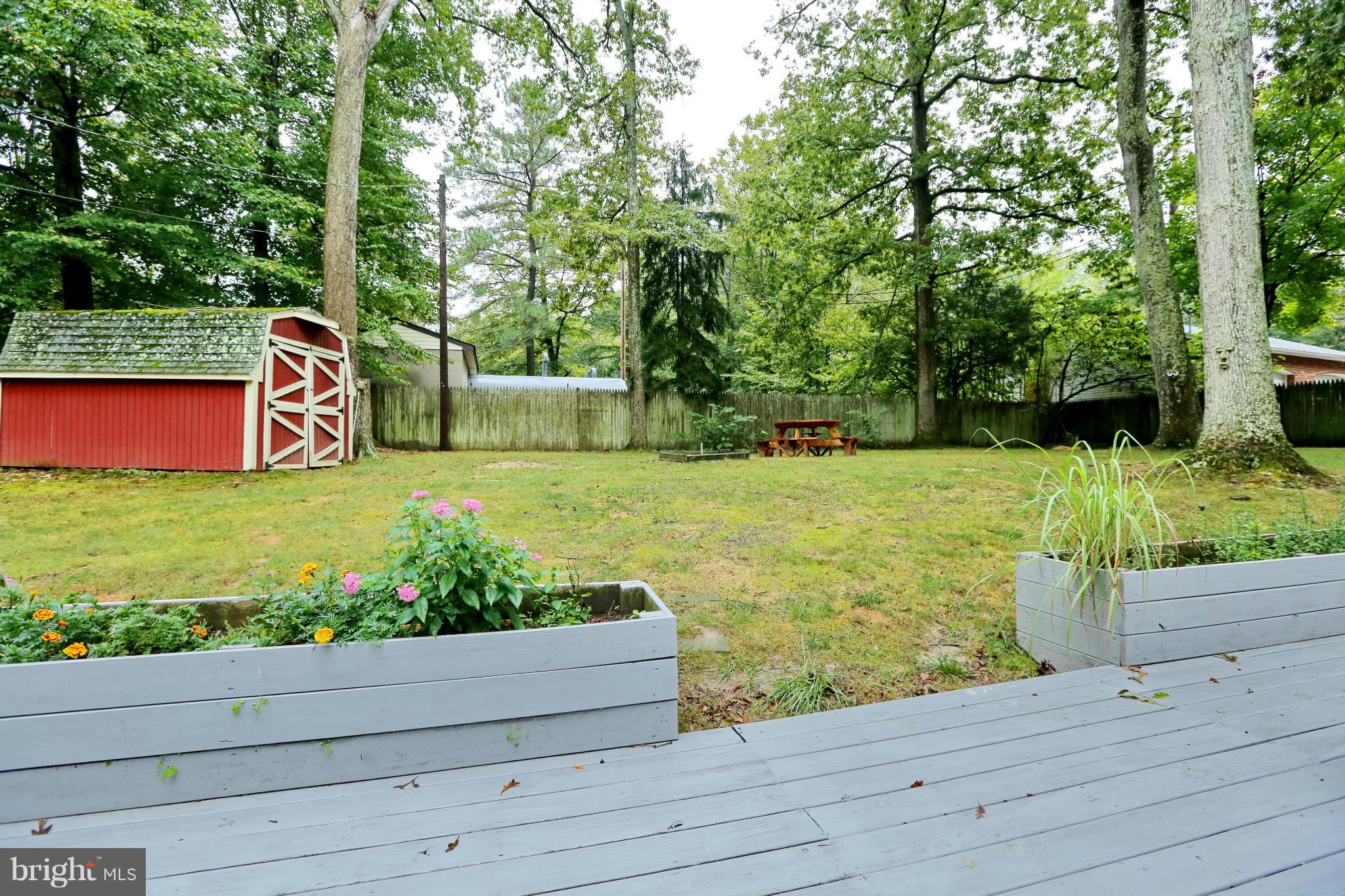 9085 Mitchell Road La Plata, MD 20646 - Photo 25 of 30 Backyard with Shed