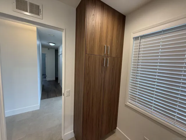 a view of a elevator