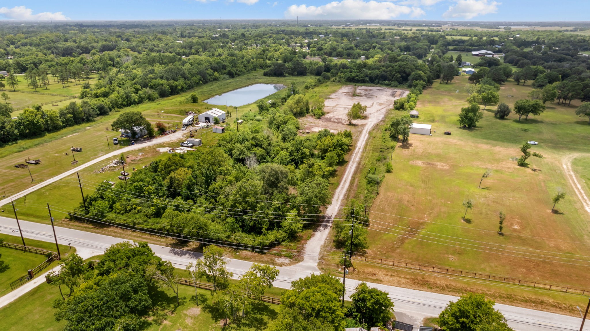 1403 Algoa-Friendswood Road Alvin, TX 77511 - Photo 3 of 21 a view of a lake with a mountain