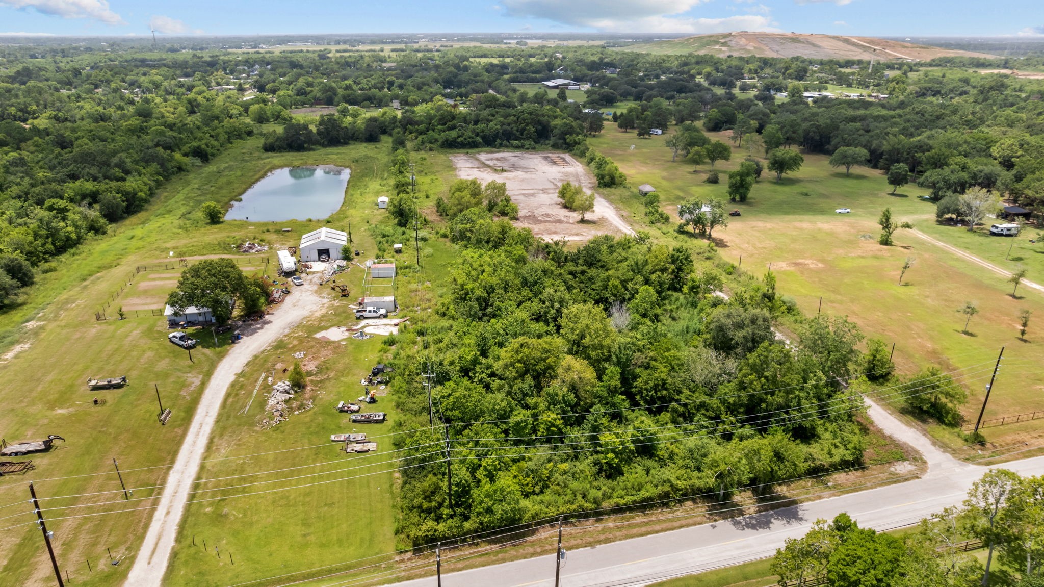 1403 Algoa-Friendswood Road Alvin, TX 77511 - Photo 4 of 21 a view of a lake from a balcony
