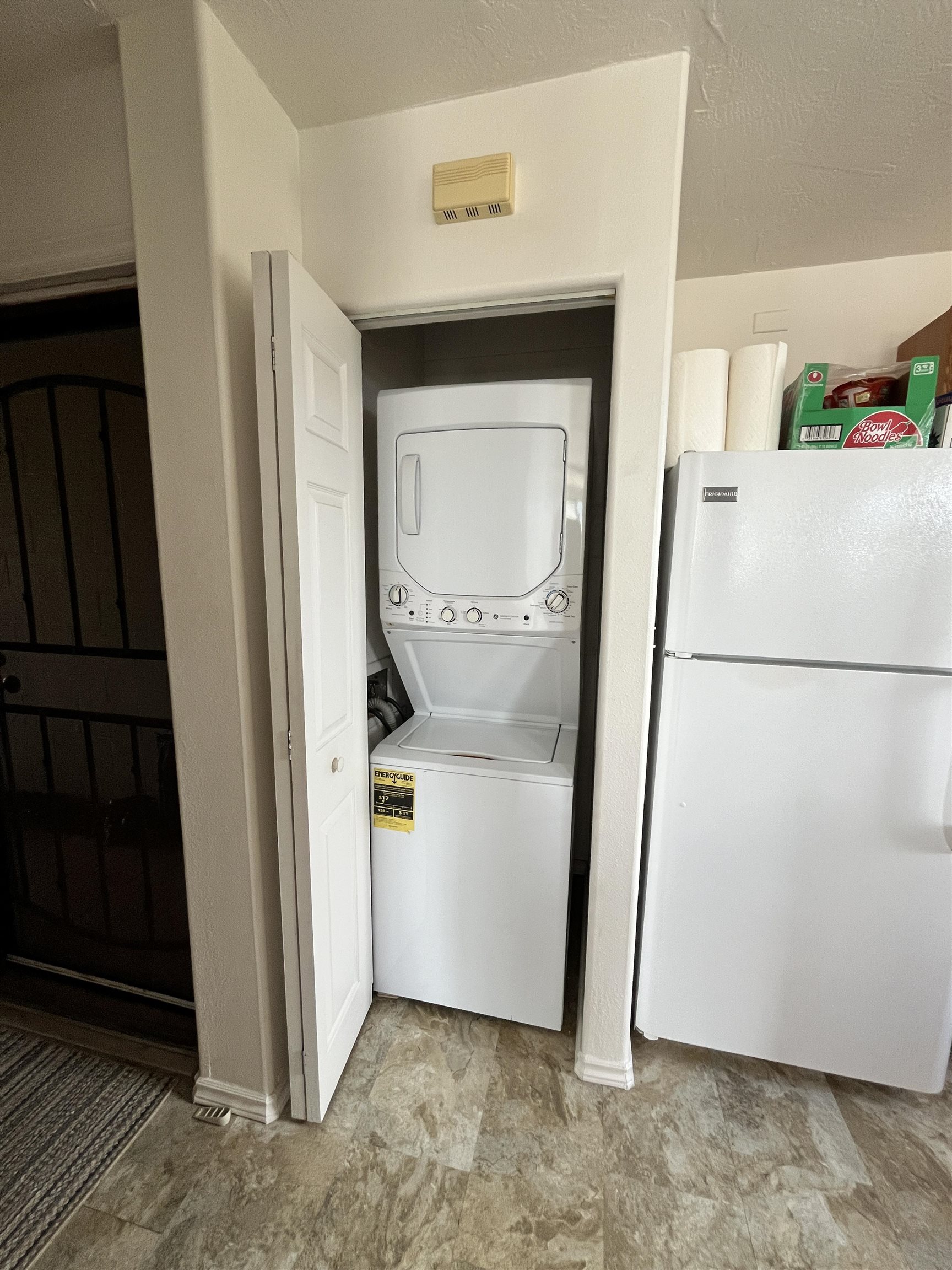 495 Liholiho Street, Unit 204 Wailuku, HI 96793 - Photo 18 of 42 a view of a storage & utility room with a refrigerator