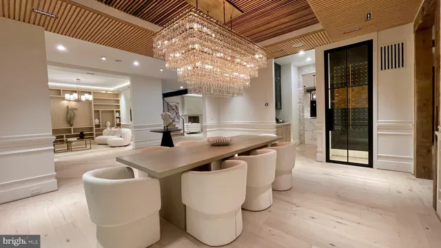 a bathroom with a tub and shower