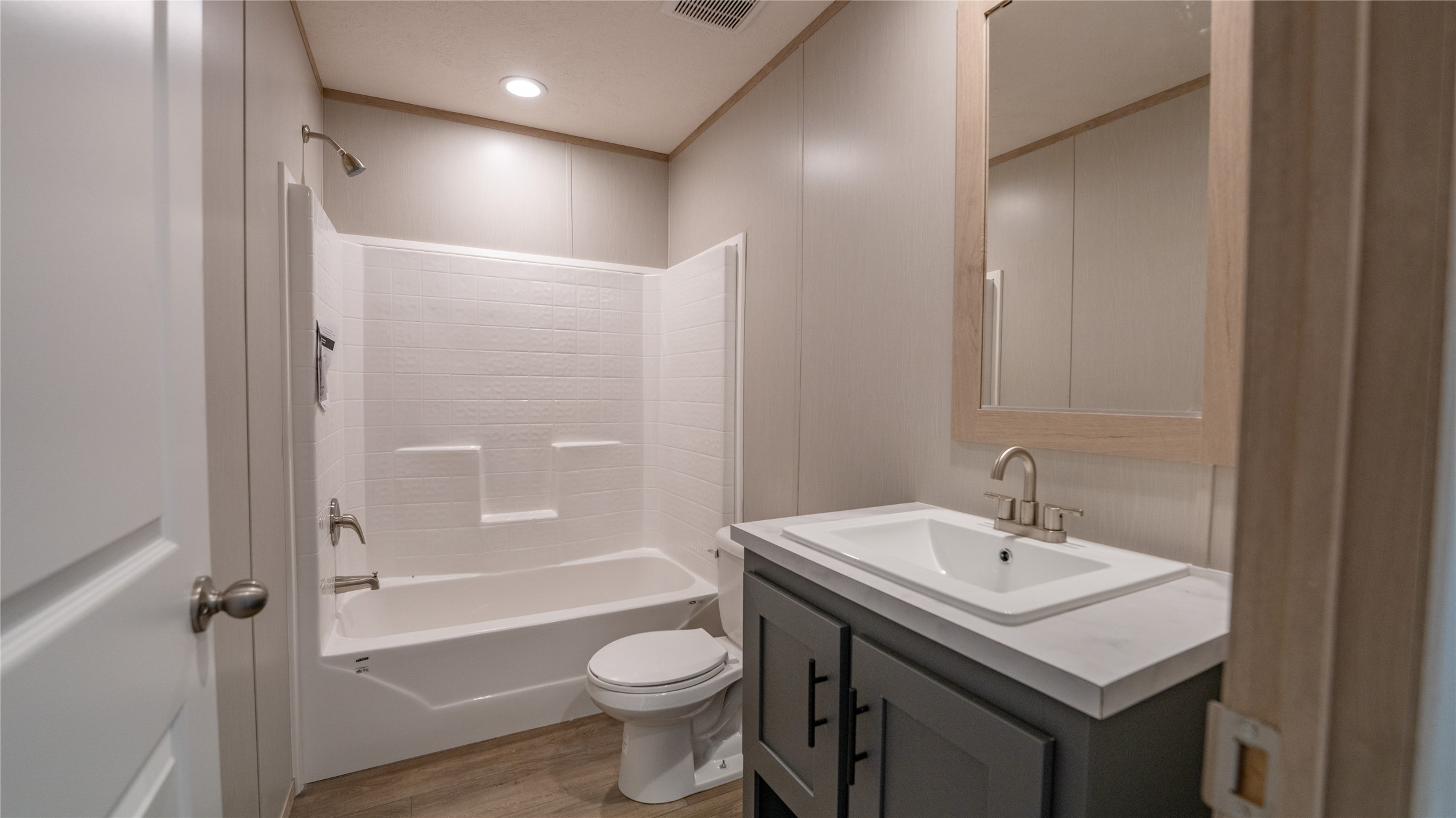 1145 Callihan Road Luling, TX 78648 - Photo 17 of 39 a bathroom with a sink toilet and shower