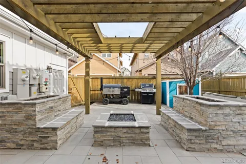 a view of a couches in patio of a house