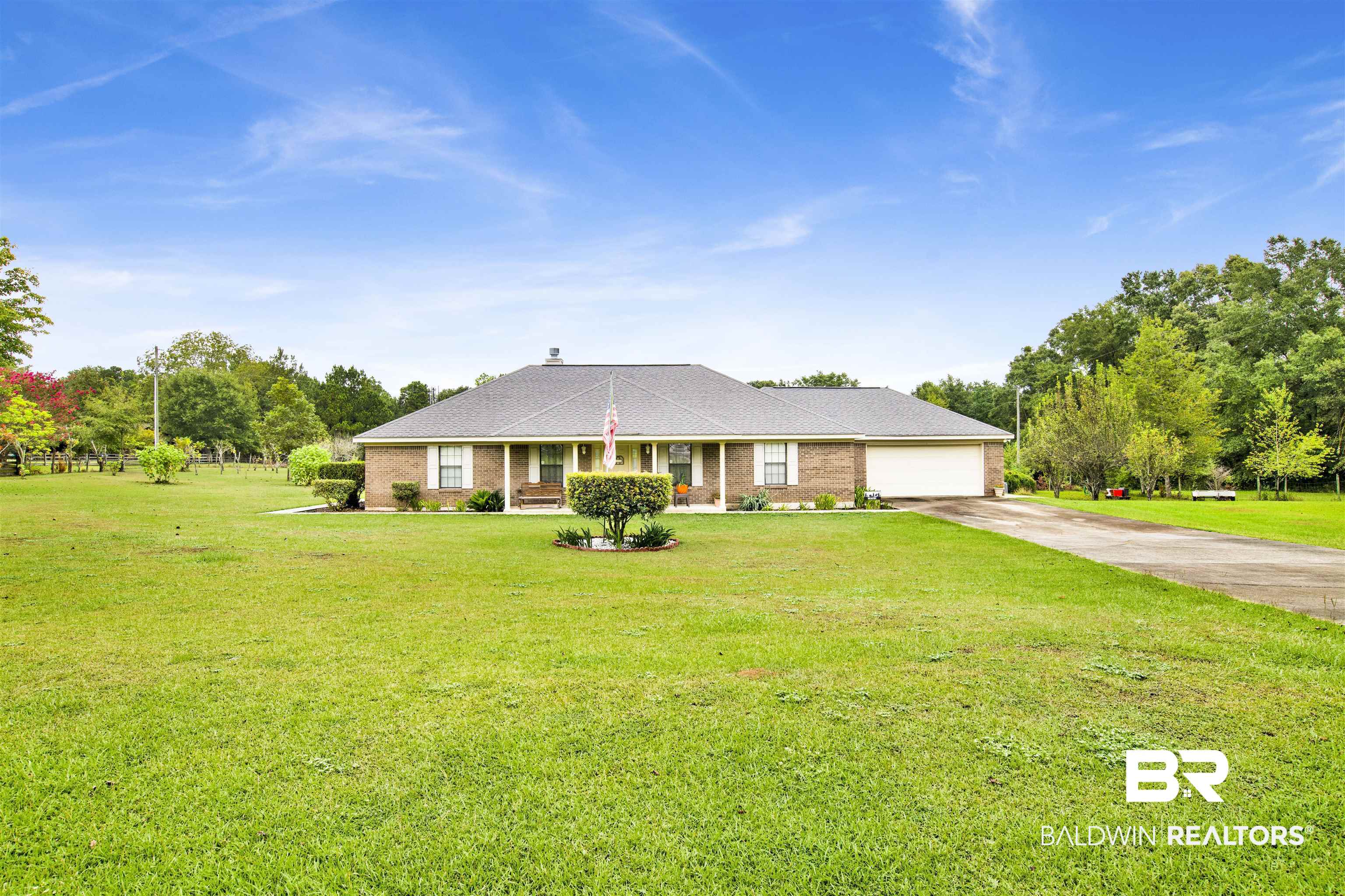 54563 Splinter Hill Road Perdido, AL 36562 - Photo 3 of 29 Single story home with a garage and a front yard