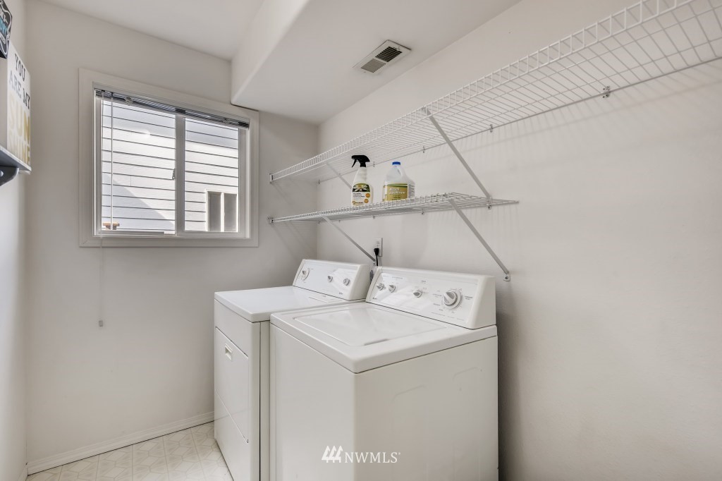 3306 201st Place Southeast Bothell, WA 98012 - Photo 24 of 28 a utility room with dryer and washer