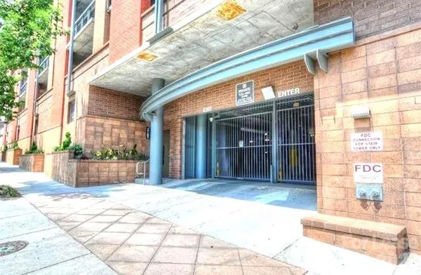 a view of entrance front of the building