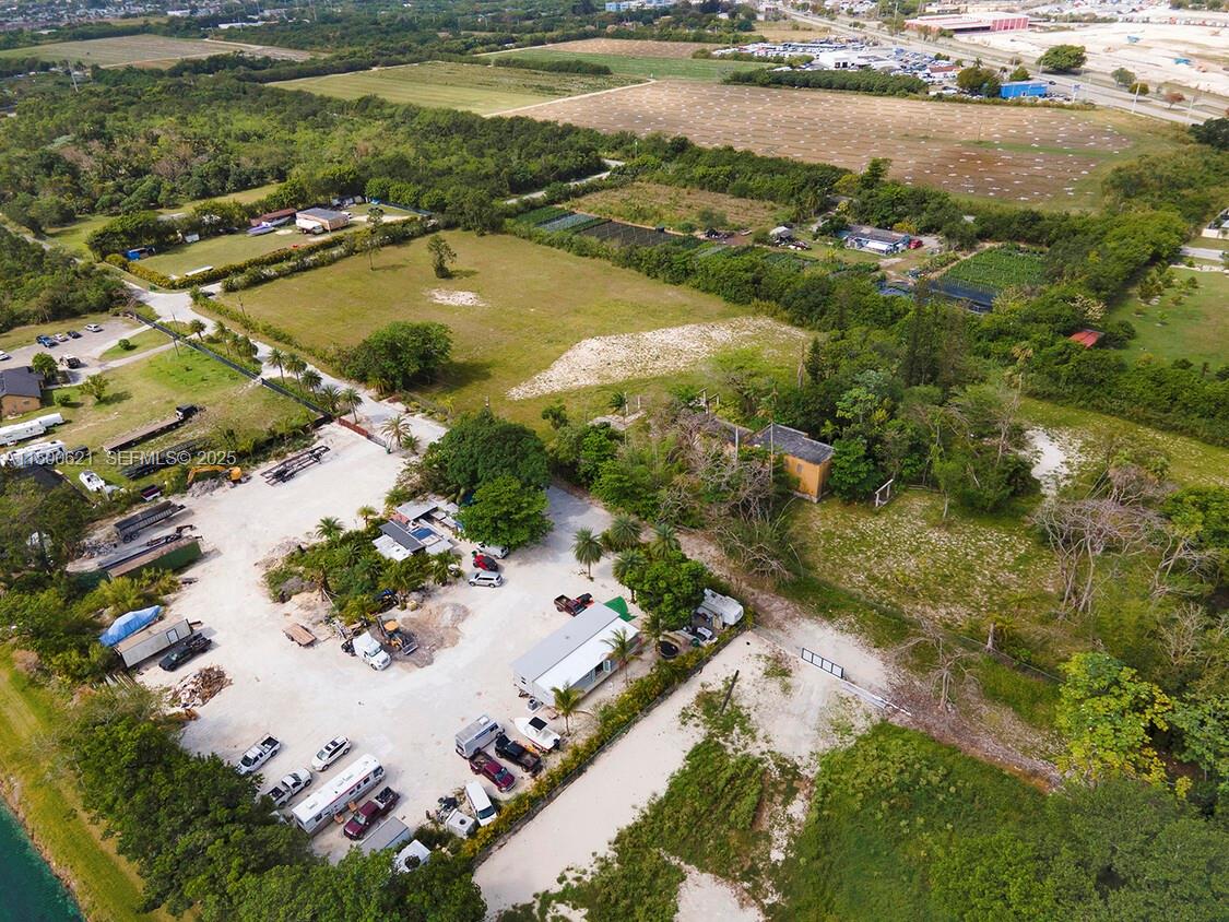 12501 Southwest 236th Street Homestead, FL 33032 - Photo 14 of 14 an aerial view of residential houses with outdoor space
