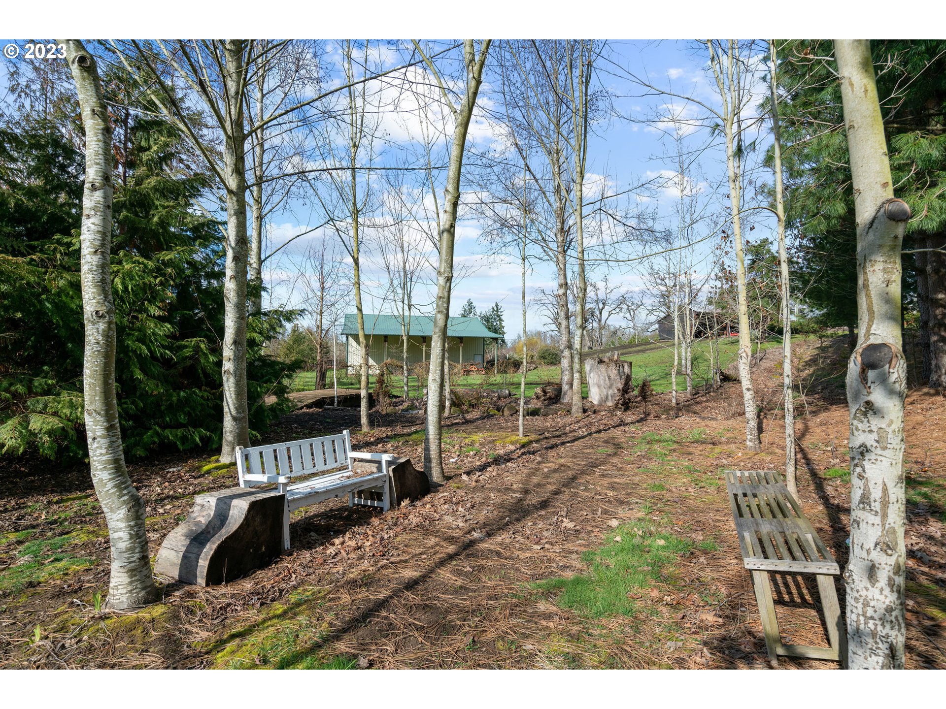 9953 South Wildcat Road Molalla, OR 97038 - Photo 33 of 41 a view of outdoor space yard and patio