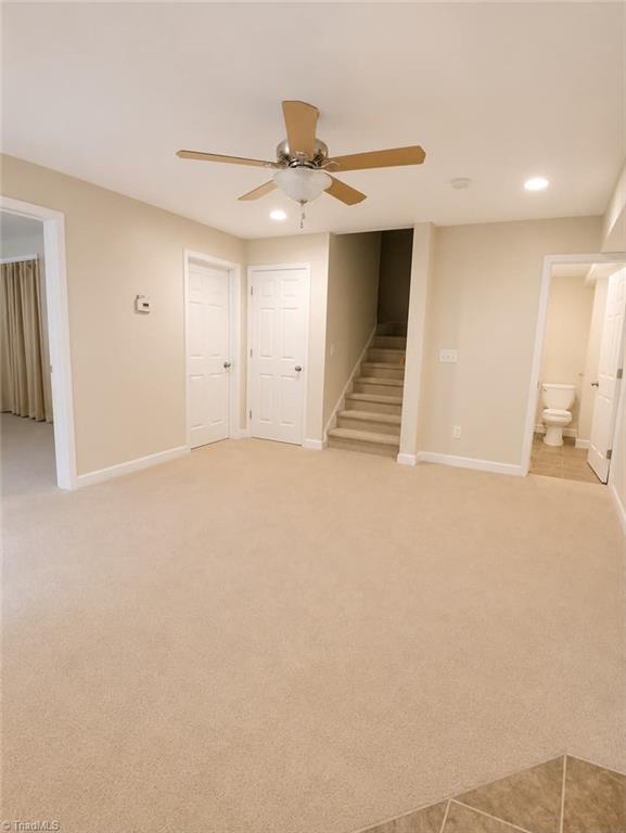 215 Clubmoss Way Clemmons, NC 27012 - Photo 16 of 30 Finished basement