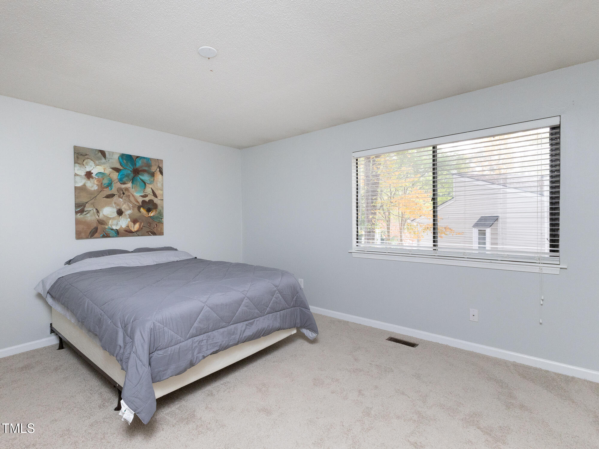 7353 Sandy Creek Drive Raleigh, NC 27615 - Photo 9 of 13 a spacious bedroom with a bed and a window