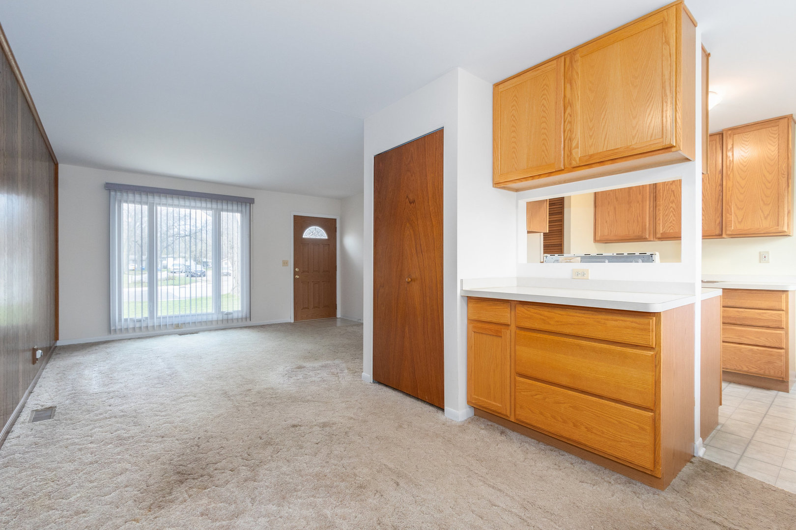 61 Sierra Road Montgomery, IL 60538 - Photo 7 of 15 wooden floor with windows and a sink