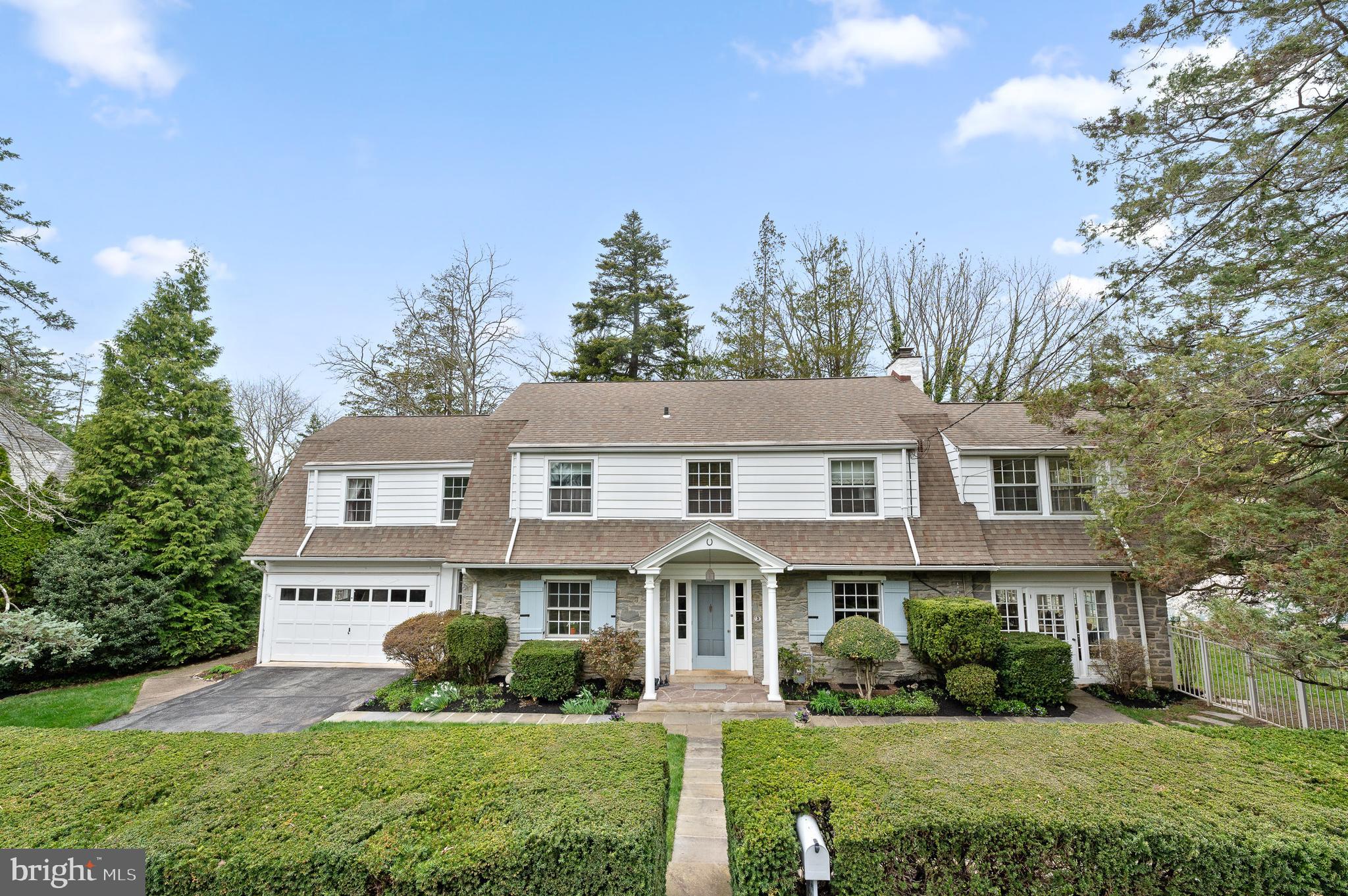 3 Canterbury Lane Wayne, PA 19087 - Photo 2 of 57 front view of a house with a yard