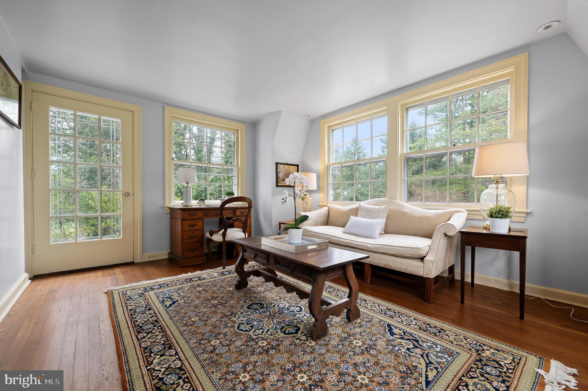 3 Canterbury Lane Wayne, PA 19087 - Photo 29 of 57 a living room with furniture and a rug