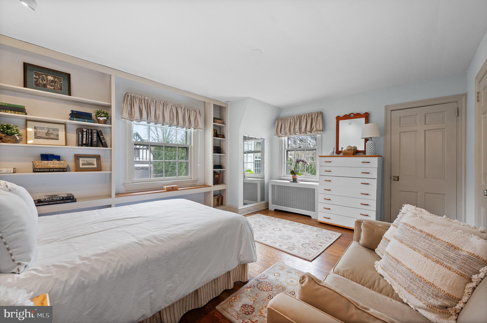3 Canterbury Lane Wayne, PA 19087 - Photo 33 of 57 a bedroom with a bed and a cabinets