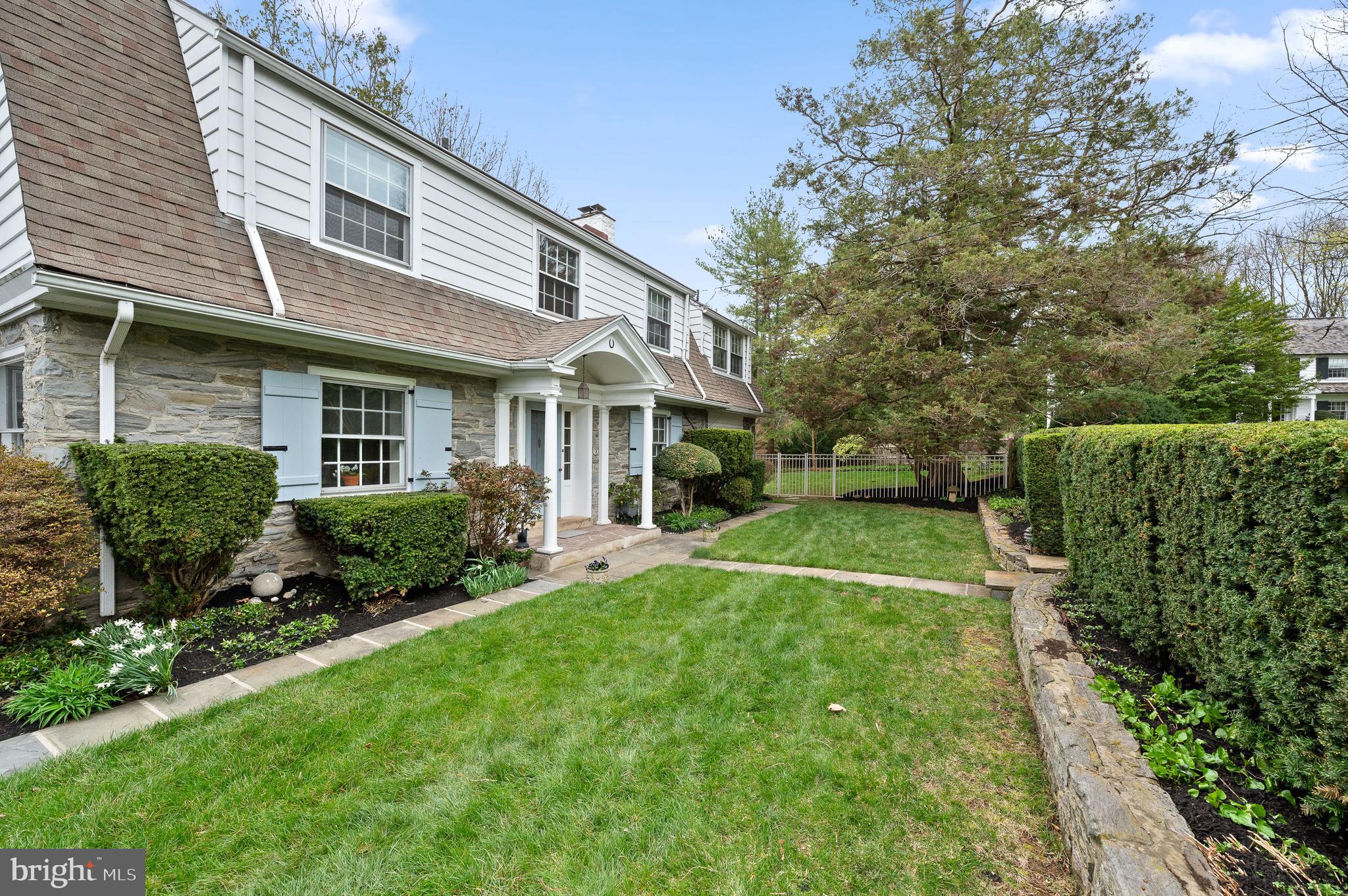 3 Canterbury Lane Wayne, PA 19087 - Photo 5 of 57 a view of a house with a backyard