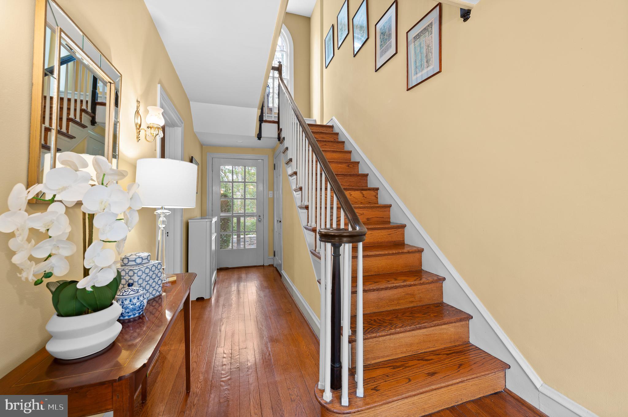3 Canterbury Lane Wayne, PA 19087 - Photo 8 of 57 a view of entryway and hall with wooden floor