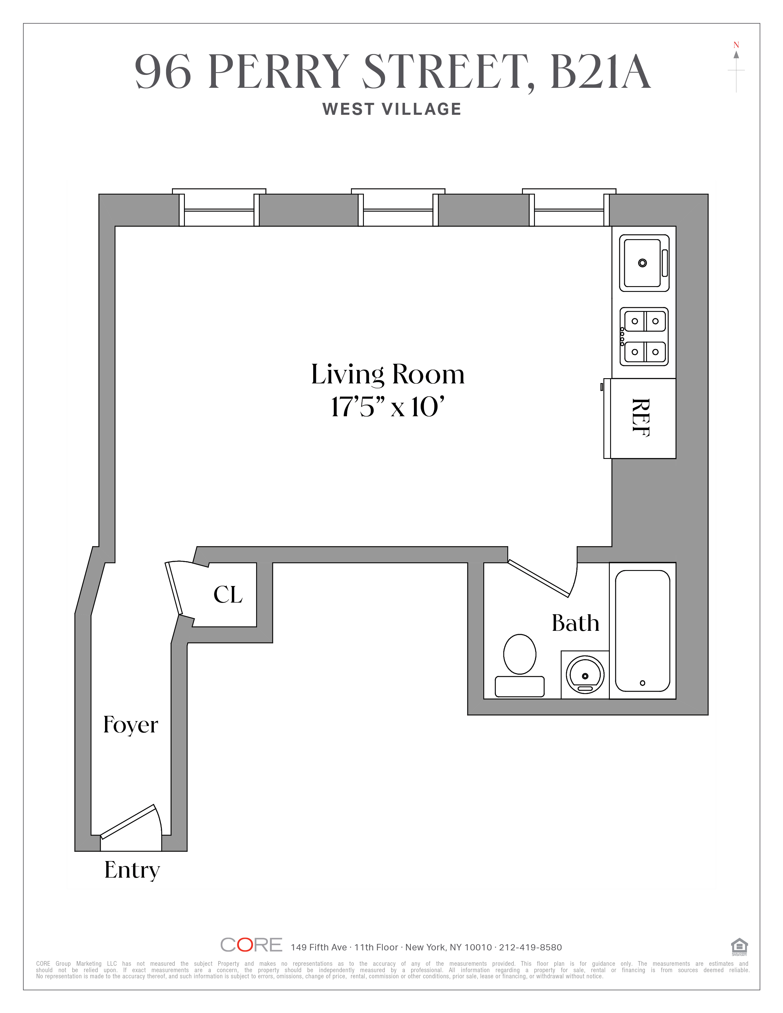 96 Perry Street, Unit B21A Manhattan, NY 10014 - Photo 12 of 12