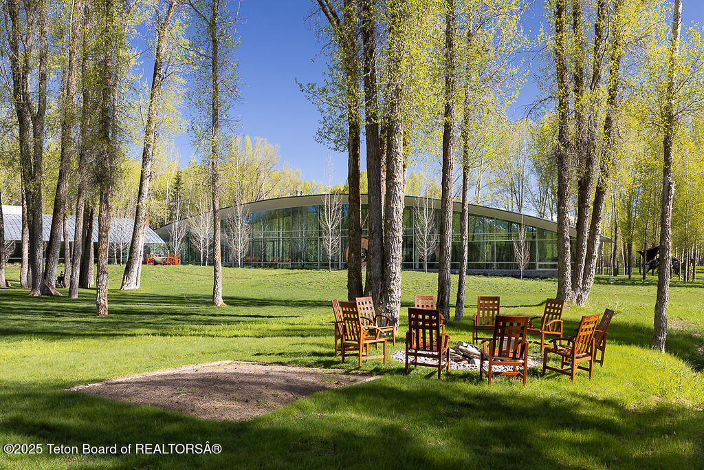 1120 Thunder Road Wilson, WY 83014 - Photo 36 of 38 Southern Yard Sitting Area