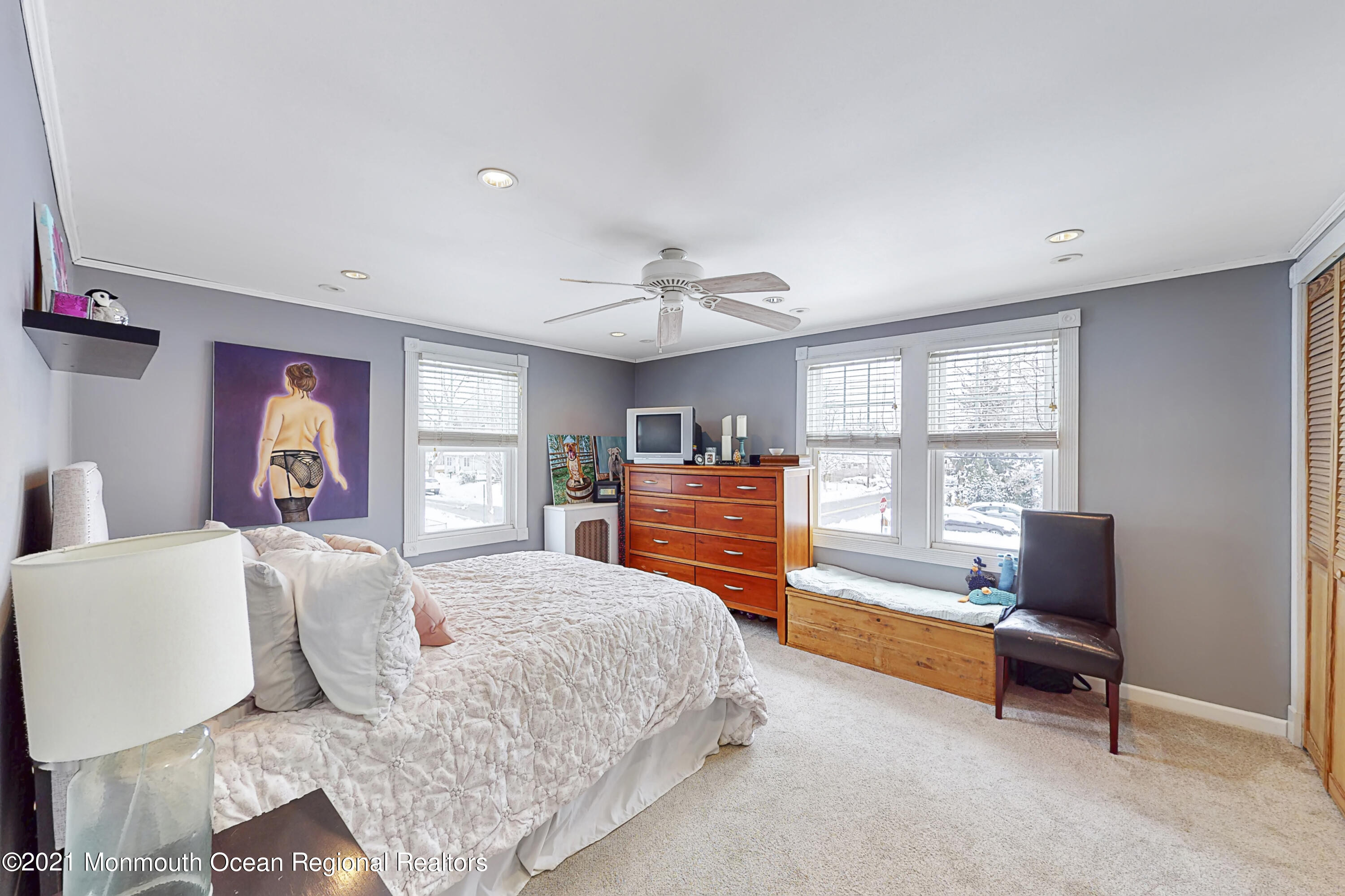 104 Bank Street Red Bank, NJ 07701 - Photo 15 of 33 a bedroom with furniture and a window