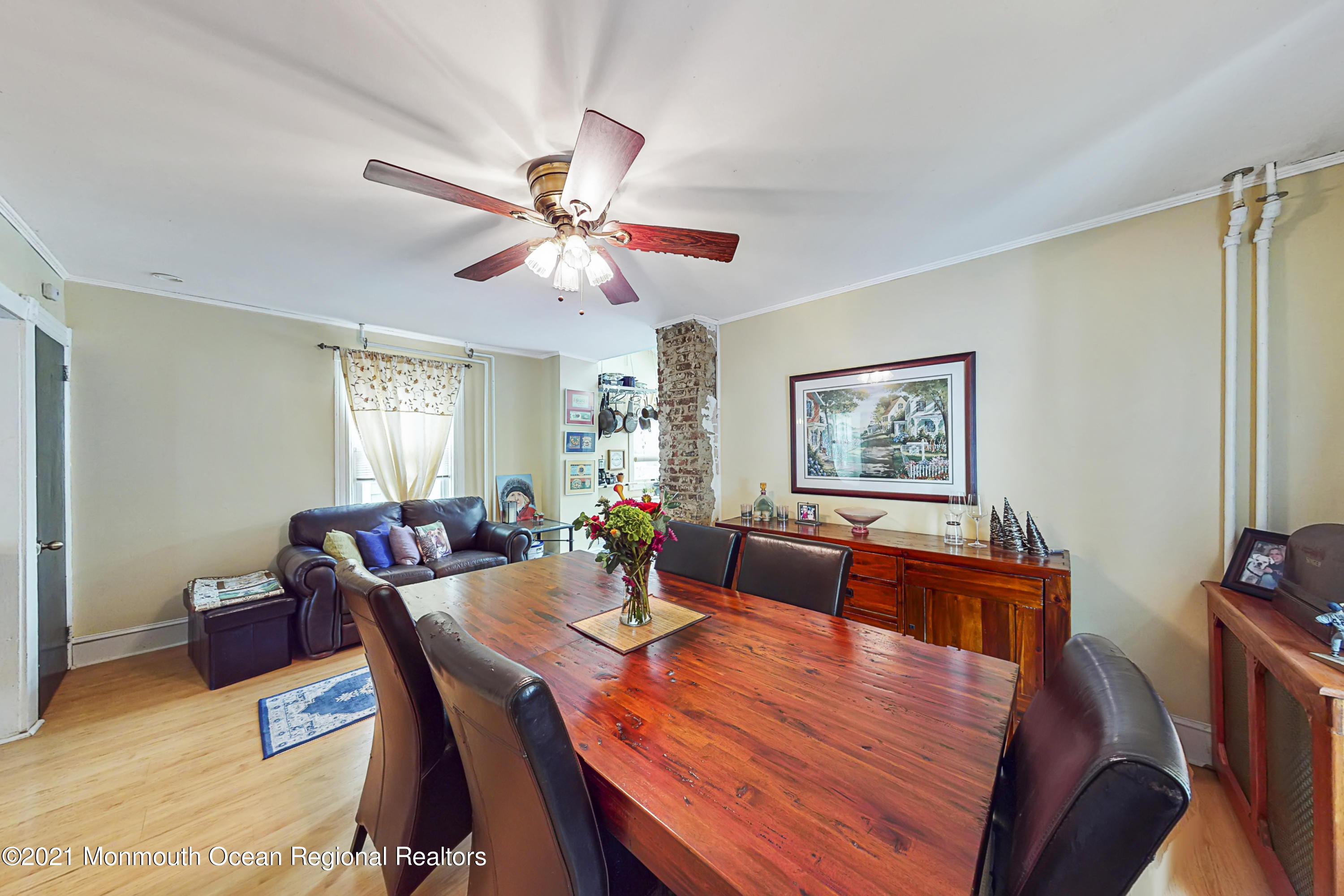 104 Bank Street Red Bank, NJ 07701 - Photo 9 of 33 a view of a dining room with furniture window and wooden floor