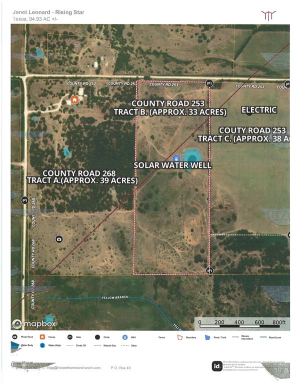 268 County Road 268 Rising Star, TX 76471 - Photo 10 of 23 a black and white photo of a field