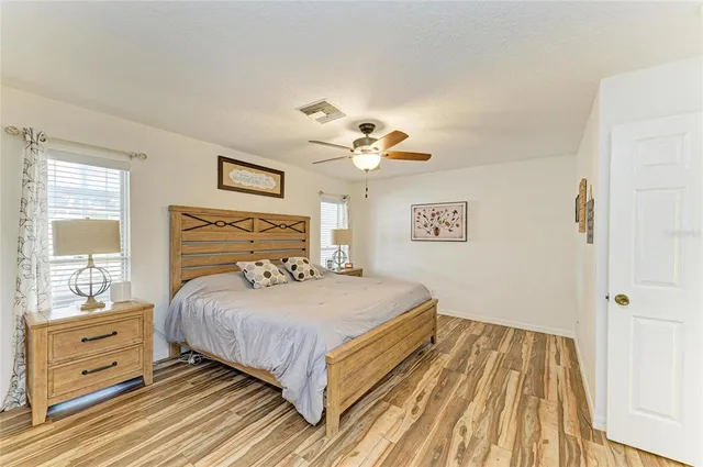 a view of a yard with an outdoor space