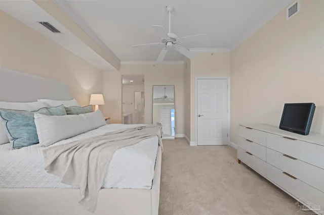 a view of a hallway with washer and dryer