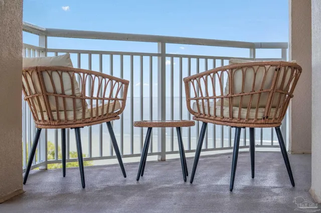 a front view of a building