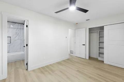 wooden floor in an empty room