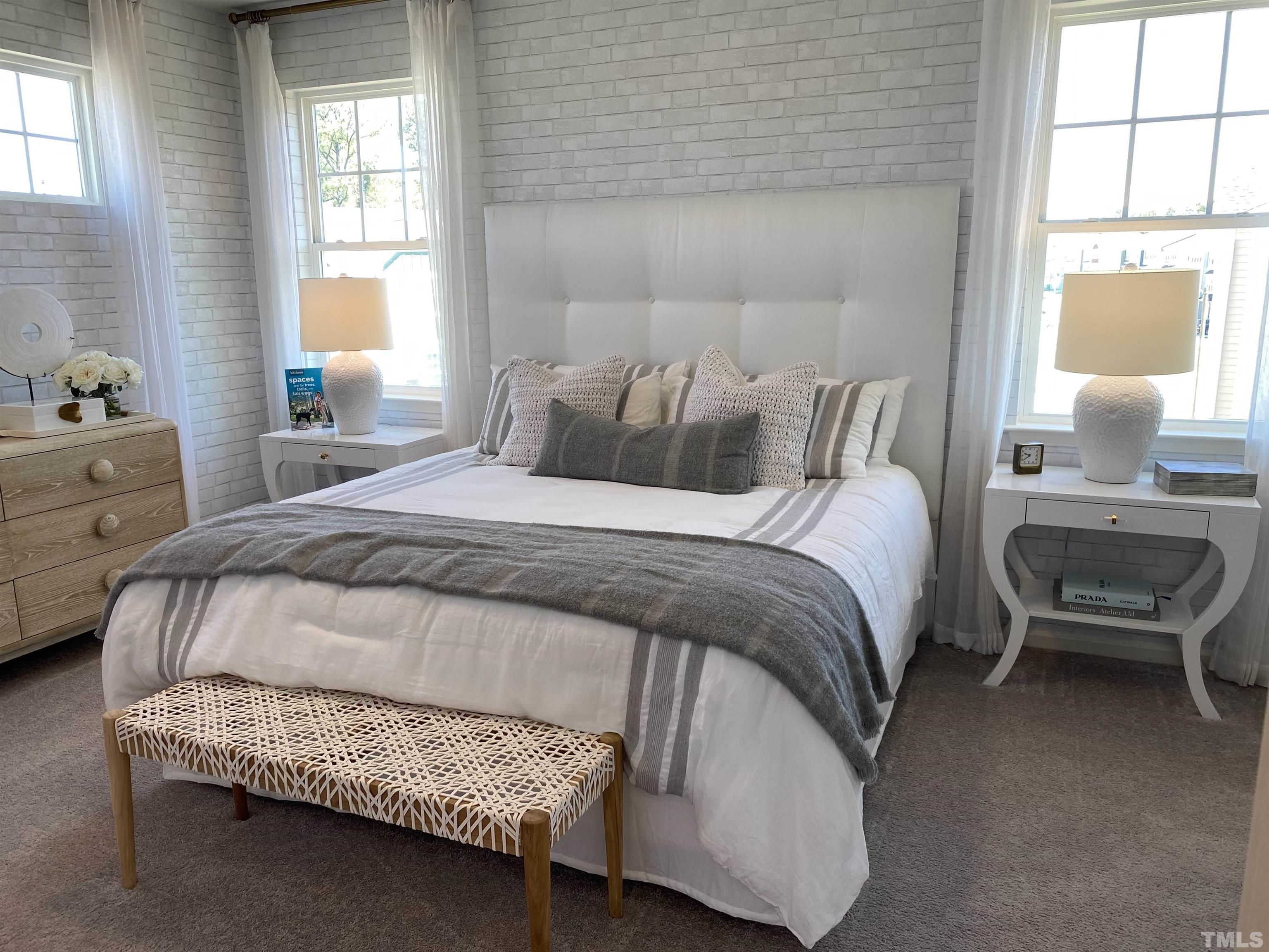 1258 Commack Drive Durham, NC 27703 - Photo 13 of 68 a bedroom with a bed and window