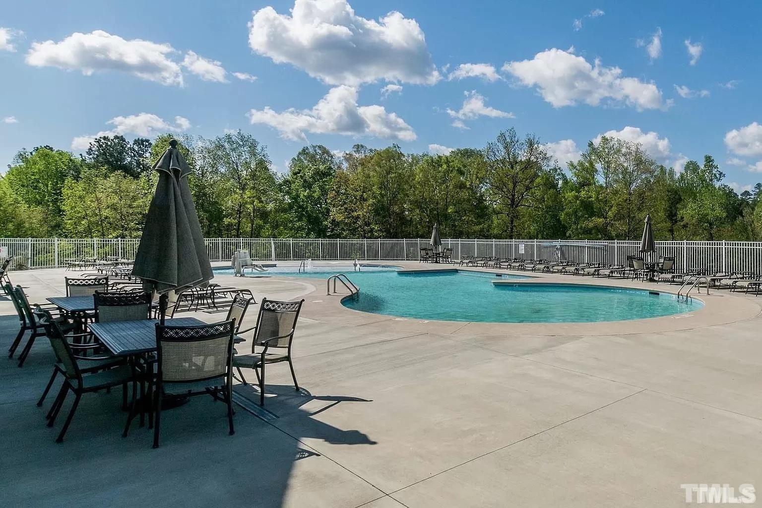 1258 Commack Drive Durham, NC 27703 - Photo 33 of 68 a view of a chairs and table in the patio
