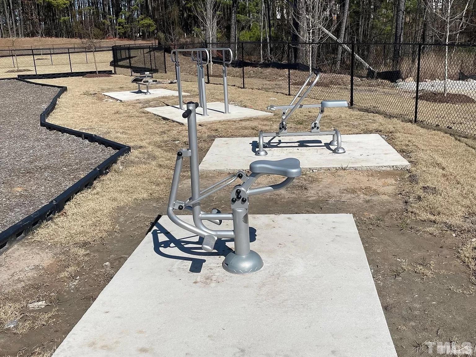 1258 Commack Drive Durham, NC 27703 - Photo 39 of 68 a outdoor space with lots of white furniture