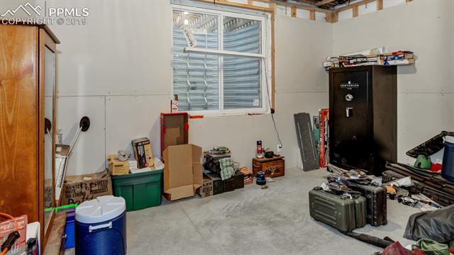 755 Edison Road Yoder, CO 80864 - Photo 26 of 29 one of the two framed in bedrooms-basement area