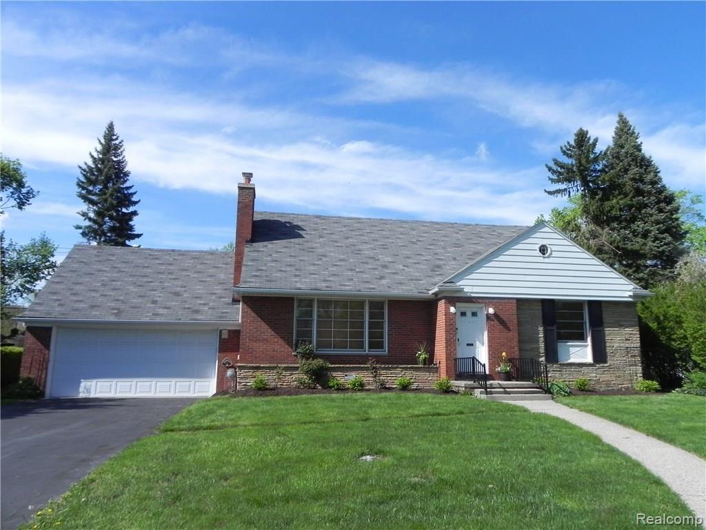 1297 East Maple Road Birmingham, MI 48009 - Photo 1 of 32 4 BR / 2.5 BATH, BRICK/STONE, WOOD FLOORS, LARGE PRIVACY-FENCED YD!