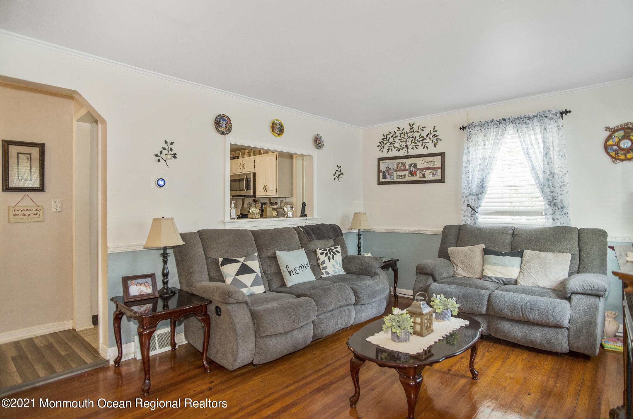 9 Pine Road Howell, NJ 07731 - Photo 6 of 26 a living room with furniture and a wooden floor