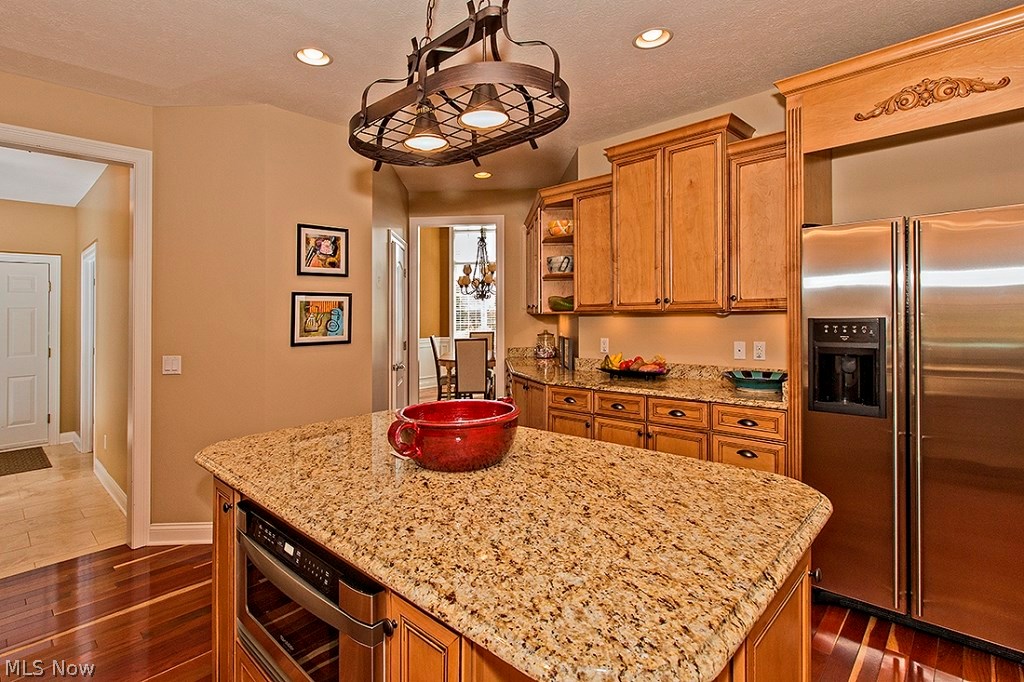 3375 Legends Way Cleveland, OH 44124 - Photo 11 of 33 Enormous Gourmet Kitchen with Granite, Huge Island, Breakfast Bar & Top of the Line Stainless Steel Appliances