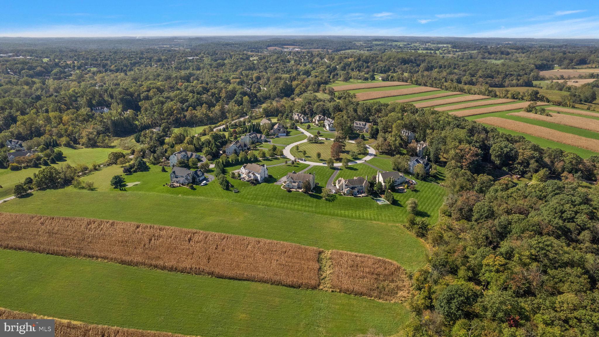 111 Bailey Circle Kennett Square, PA 19348 - Photo 58 of 64 Rear elevation - view from above!