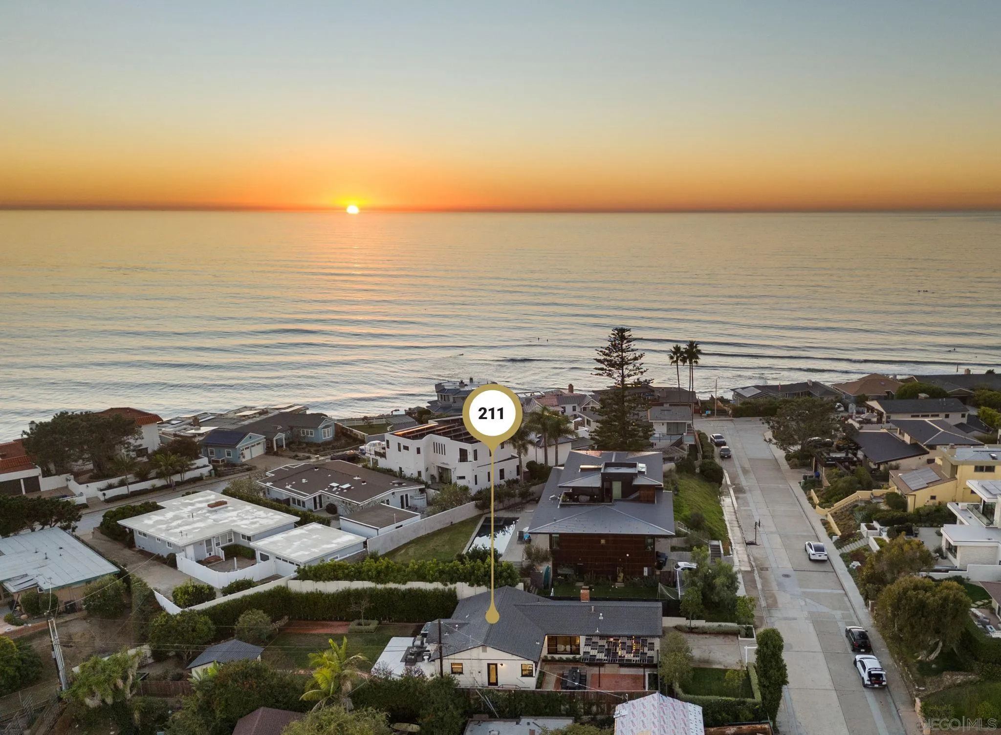 211 Ocean Street Solana Beach, CA 92075 - Photo 1 of 29 a view of a city and ocean view