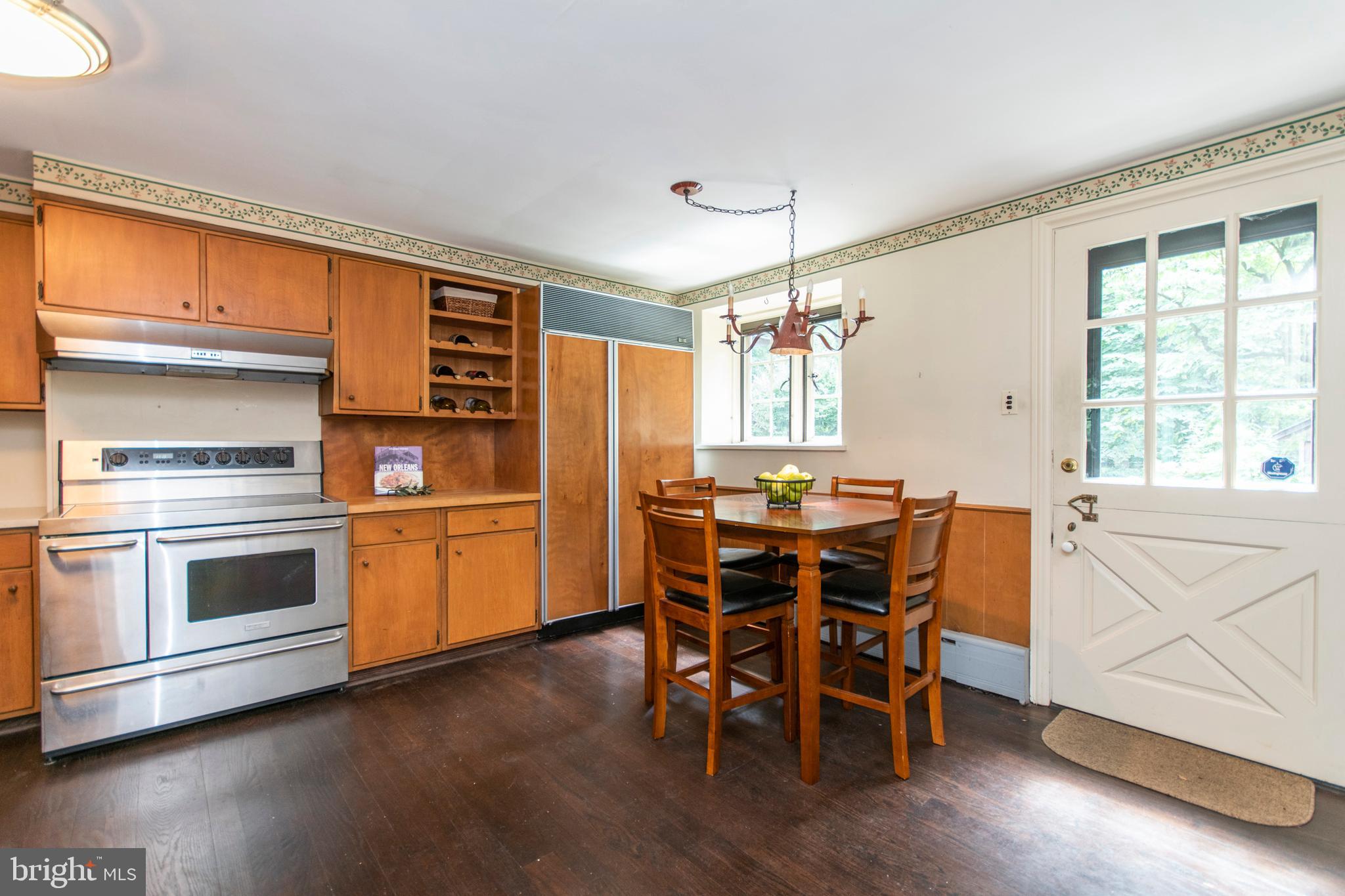 643 Washington Lane Rydal, PA 19046 - Photo 16 of 47 Large kitchen with wood cabinetry
