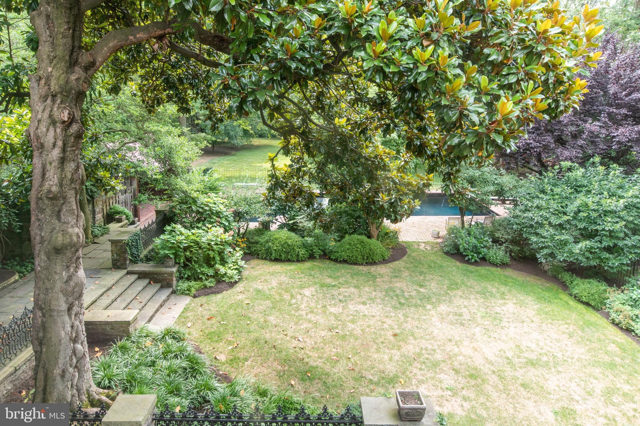 643 Washington Lane Rydal, PA 19046 - Photo 46 of 47 Pool seen from 2nd floor