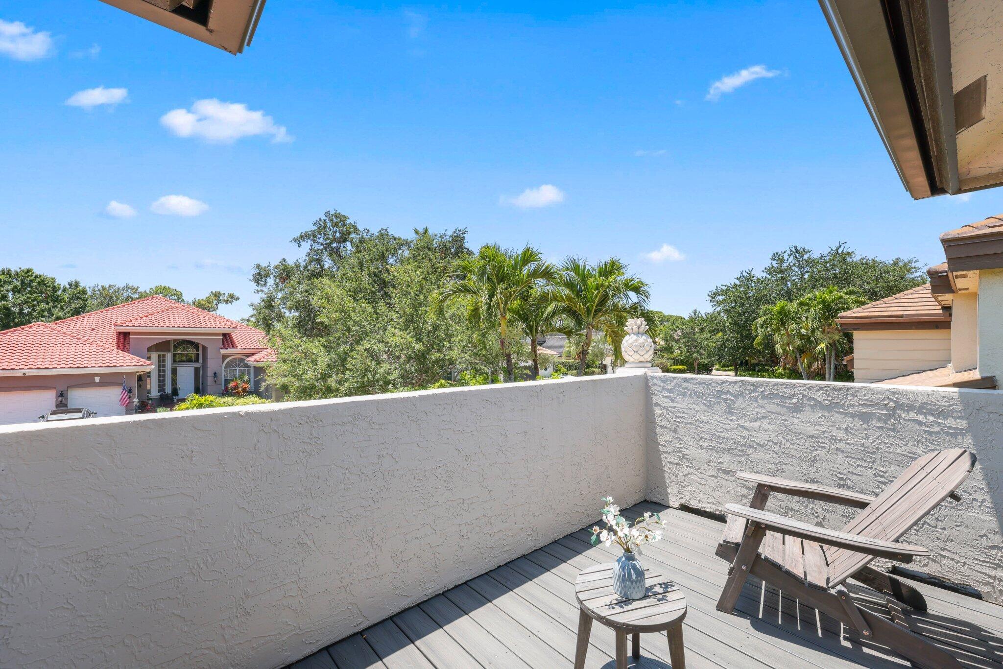 3155 Northwest 60th Street Boca Raton, FL 33496 - Photo 48 of 83 Bedroom Balcony