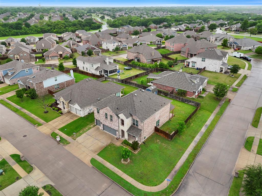 an aerial view of a