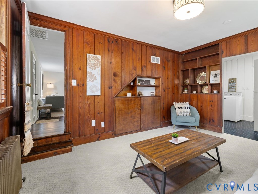 4803 Morrison Road Richmond, VA 23230 - Photo 20 of 45 a living room with furniture a rug and a shower