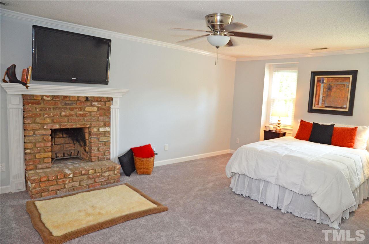 2809 Bolo Trail Raleigh, NC 27615 - Photo 4 of 27 Master Suite w/ 1 of 2 Fireplaces!